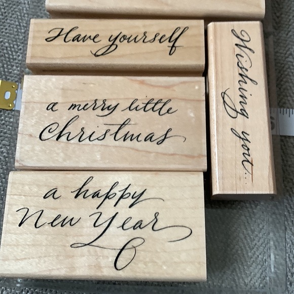 Christmas Wishes S787 stamp set - Picture 4 of 5